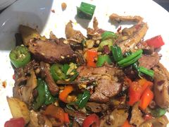 烟笋炒腊肉-建辉湖南土菜馆(南大街店)