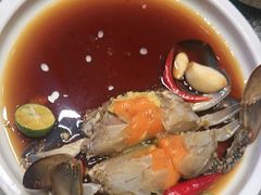 -草家酱蟹炭火烤肉店(珲春南路二店)