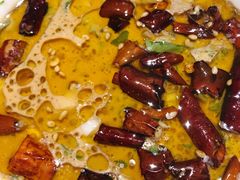 现炸辣椒油-老门框爆肚涮肉(望京店)