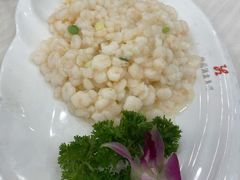 养油清炒虾仁-怡园饭店-餐厅(四望亭店)