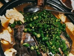 -探鱼·鲜青椒爽麻烤鱼(银泰城店)