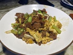 滑蛋小炒牛肉-绿茶餐厅(乐峰广场店)