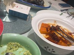 -海派美食·家宴海鲜青岛菜·石锅鲽鱼头(东方城店)