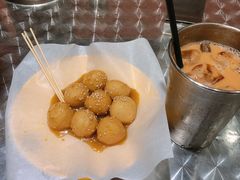 咖喱鱼蛋-華叔茶記