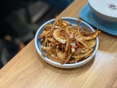秘醬魷魚鬚-杨枝金捞甜品(氹仔泉澧店)