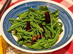 炝拌丝瓜尖-西贝(枫蓝国际购物中心店)