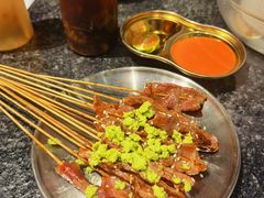 湿辣牛肉-何妹湿辣牛肉·粤式烧烤砂煲(桂雅路店)