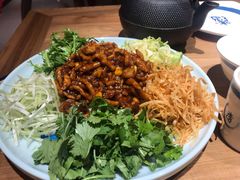 辛盤京酱肉丝-满园烤鸭·春饼(奥体万达店)