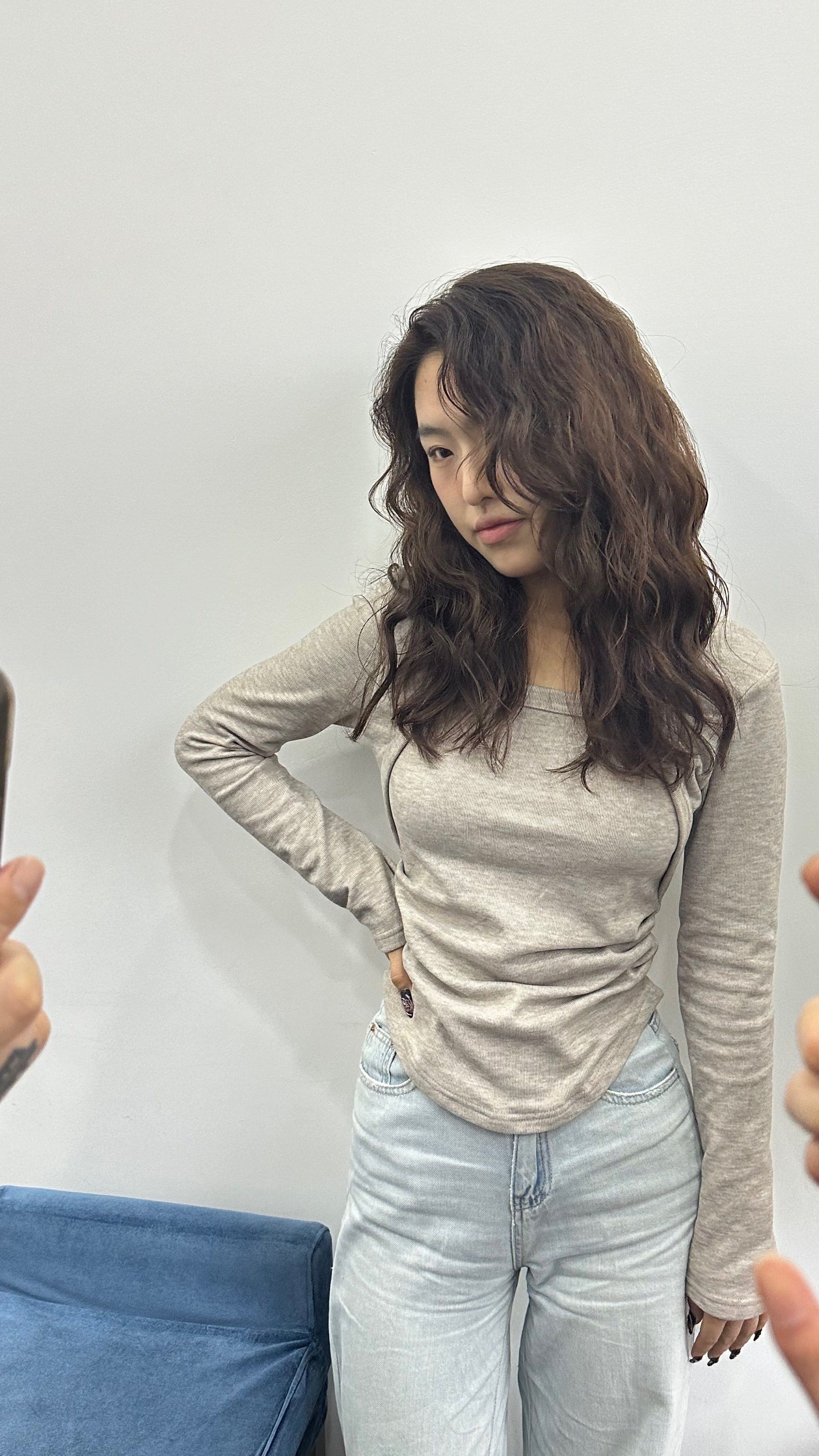 法式复古羊毛卷