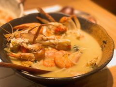 膏蟹汤面-十面欢腾·海鲜面·台式Bistro(长乐路店)