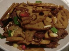 卤藕炒牛肉-农耕记·湖南土菜(halo广场店)
