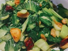油渣炒四季青菜-望湘园·洞庭渔宴(永旺店)