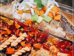 -探鱼·鲜青椒爽麻烤鱼(银泰城店)
