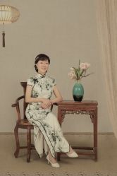 -时光纪亲子全家福照相馆(静安店母女写真父母纪念照)