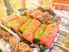 培根卷韭菜-冰城小镇音乐串吧·聚会餐厅(百子湾店)