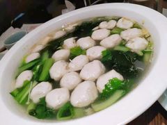 招牌自制手打鱼丸汤-北李妈妈菜(鲁能城店)