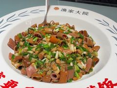 海肠捞饭-渔家大院·胶东海鲜·老牟平烧烤餐厅(德胜店)