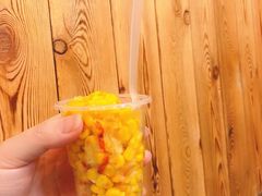 料理烤芝士玉米粒-老东镇啤酒屋海鲜加工·蒸汽海鲜·海鲜烧烤(台东店)