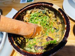 皮蛋青椒擂茄子-费大厨辣椒炒肉(黄兴中心广场店)