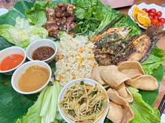 -沐毫傣泐云南菜孔雀宴•手抓饭傣味烧烤(曼听店)