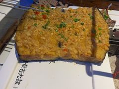 烤茄子-三个蒙古大叔羊肉串(大宁店)