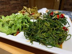 炝拌野菜-王村姑老土炕莜面村(桥东店)