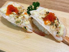 火焰大虾握-西月山居匠心创意料理(江汉路新佳丽广场店)