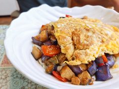 茄子肉丁鸡蛋拌面-文三里屯面馆(三里屯店)