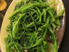 炒通菜-贞姨美食·老字号海鲜大排档