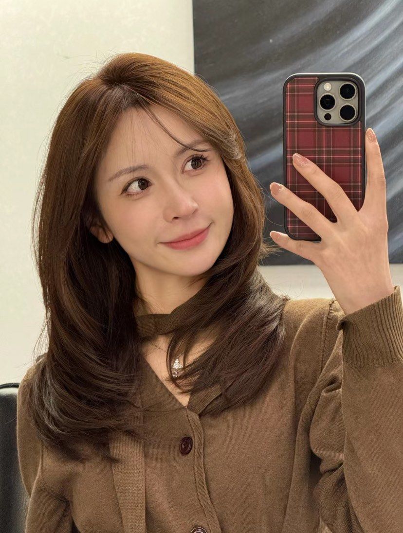 开熏!剪了这个高层次发型太适合菱形脸!