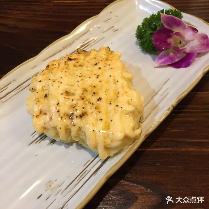 明太子烤土豆泥
