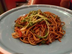 黑椒牛柳炒意面-绿茵阁西餐厅(佰港城店)