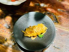 葱油樱花虾稻庭面-陶醉馆·艺术雅集私宴