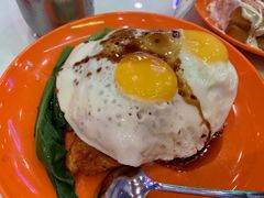黑椒鸡扒双蛋饭-澳门陈光记烧味饭店(郎家园店)