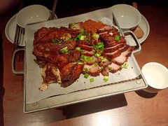 绿茶烤鸡烤肉合拼-绿茶餐厅(松江万达店)
