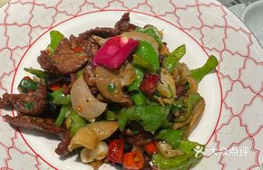 Stir-Fried Pork with Charcoal Flavor