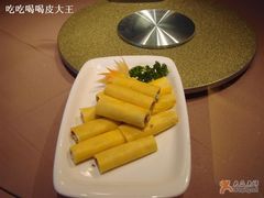 蛋皮黄瓜卷，满好吃的-新南华大酒店(广中店)