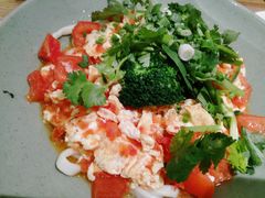 番茄菌菇鸡蛋面-陳八两面家(滨江天街店)