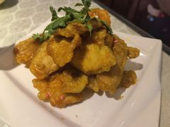 锅包肉-华盛园卷子王农家菜水库鱼