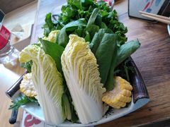 蔬菜拼盘-毛辣果·贵州红酸汤牛肉火锅(西单店)