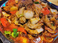新疆大盘鸡-新疆烧烤王(广灵店)