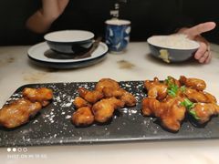 雪花糖醋里脊-绿茶餐厅(松江万达店)