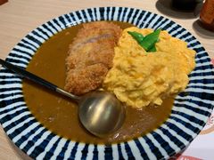咖喱熔岩蛋猪排饭套餐-堂本家·二代目·炸猪排(Express东海店)