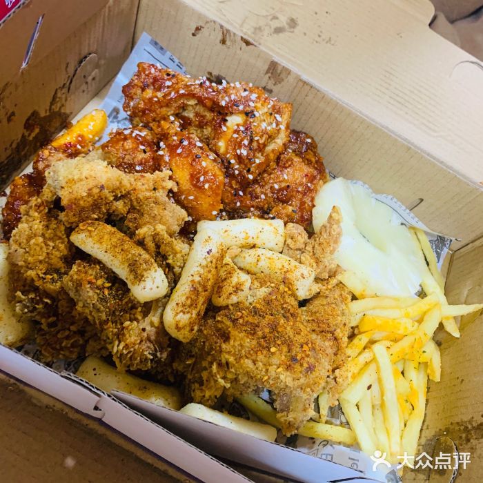 二朴炸鸡社(育英街店)双人吃鸡套餐图片