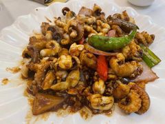 沙姜炒八爪鱼-新享乐海鲜(翠华路店)