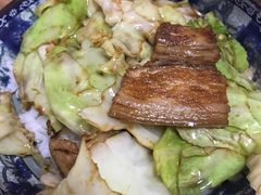 回锅肉盖饭-胡记锅贴·沪上游子老鸭粉丝汤(太原路店)