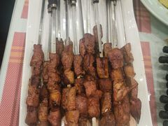 烤羊肉串-巴依老爷新疆美食(清华东门店)