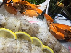 濑尿虾刺身-龚记海鲜20年老字号
