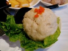 蟹籽鮮蝦滑-鲜入围煮花胶鸡海鲜火锅