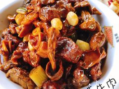 松茸烧牛肉-京北渔家傲